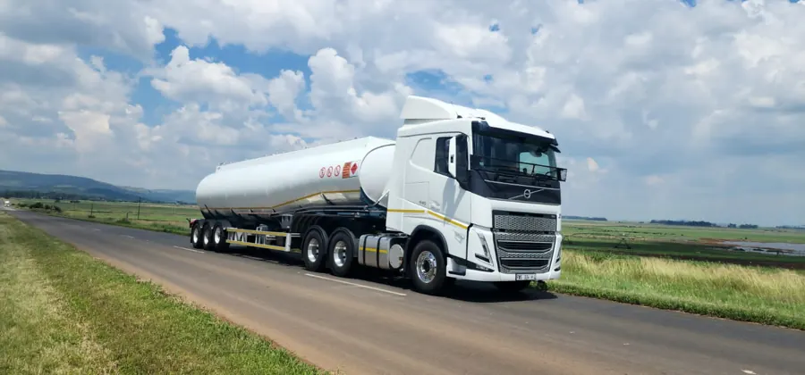 Alliance Fuel tanker on a country road